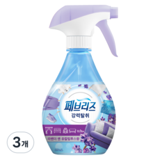 페브리즈 섬유탈취제 용기형, 370ml, 3개, 라벤더 앤 유칼립투스향