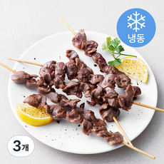 푸드장 닭모래집 꼬치 6개입 (냉동), 210g, 3개