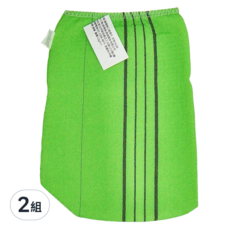 韓國進口搓澡巾, 綠色, 4個, 2組