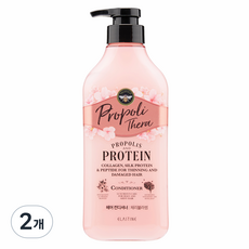 엘라스틴 프로폴리테라 손상모발용 단백질 영양 컨디셔너 체리블라썸향, 2개, 500ml