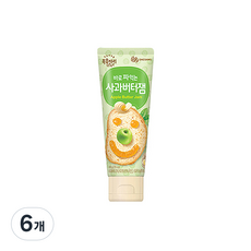 복음자리 바로 짜먹는 사과버터잼, 100g, 6개