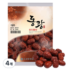 동광한방몰 대추 500g, 4개