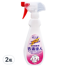 Klean J 可立潔 活氧酵素 去漬達人, 有效去除黃漬、陳年黃斑, 500g, 2瓶