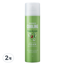 도루코 쿨링 쉐이빙폼 프로즌 아보카도, 2개, 250ml