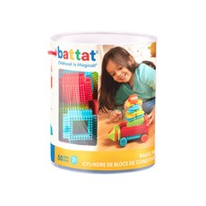 b.toys bb鬃毛積木(50pcs), Multicolor, 1入