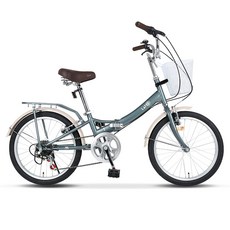 삼천리자전거 미니벨로 라떼 20 접이식자전거, 세이지카키, 140cm, 1개 세이지카키, 140cm