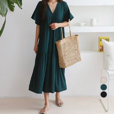 팡팡샵 여성용 임부용 R치즈캉캉 오버핏 원피스