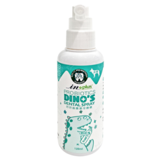 in plus 贏 好好益菌潔牙噴霧 犬用, 含KT-11專利益生菌, Rilis日本專利柿子抽出物, 天然茶多酚, 甘草複合物, 120ml, 1罐