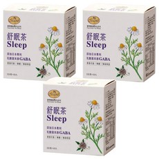 Magnet 曼寧 舒眠茶10包x3盒, 添加GABA草本複方, 無咖啡因, 幫助入睡, 10包, 2g, 3盒