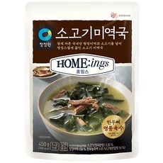 청정원 호밍스 소고기미역국, 450g, 1개