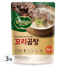 비비고 꼬리곰탕, 460g, 3개