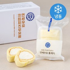 연세우유 크림치즈 우유롤 (냉동), 390g, 1박스