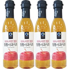 대상 청정원 정통사과식초, 470ml, 4개