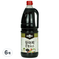 곰표 장아찌 간장소스, 1.9kg, 6개