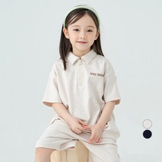 Lolly Tree 兒童半拉鍊短袖+短褲套裝