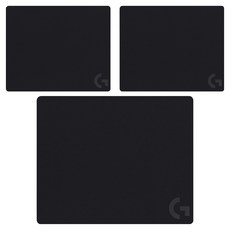 로지텍 G240 패브릭 게이밍 마우스 패드, 혼합 색상, 3개