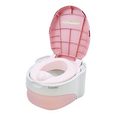 Combi 康貝 優質坐式分段訓練便器, 粉野莓, 1個