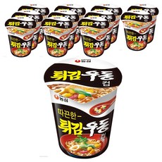 튀김우동 컵라면 62g, 12개 62g, 12개