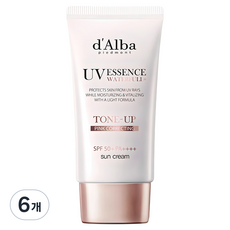 달바 워터풀 톤업 선크림 SPF 50+ PA++++, 50ml, 6개