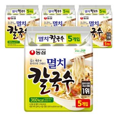 농심 멸치칼국수, 98g, 20개 98g, 20개