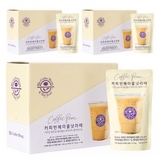 커피빈 헤이즐넛 라떼 파우치 커피, 190ml, 30개