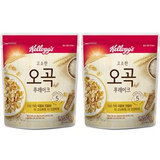 켈로그 고소한 오곡 푸레이크, 1.2kg, 2개