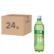 金車 奧利多 奧利多水, 含有寡醣成分, 幫助消化, 促進新陳代謝, 清爽炭酸氣泡口感, 585ml, 24瓶