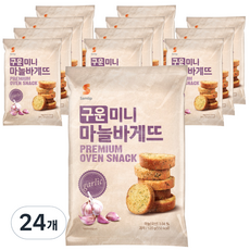 삼립 구운 미니 마늘 바게뜨, 120g, 24개