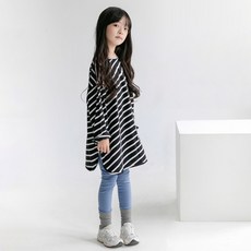 예루예나 아동용 오버 라운딩ST 롱 티셔츠