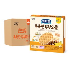 아이얌 촉촉한 두부와플 바나나 64g, 바나나맛, 16개