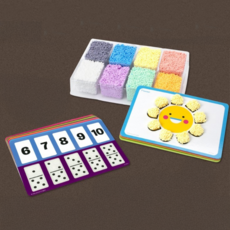 Educational Insights 魔塑粒粒黏土 123圖像數數組 Set, 美國設計/台灣製造, 適用年齡: 3歲以上, 1組