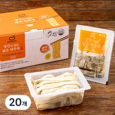 한둘 명인이 만든 넓은 면두부, 100g, 20개