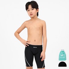 aquatica 男童款室內泳衣+彈性泳帽+塑膠袋組合 AQAJB494