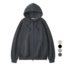 네이븐 이지 오버핏 기모 후드집업 NA2203Z