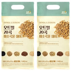 Damizle 燕麥片 20 粒非小麥穀物奶昔 20g, 800g, 2包
