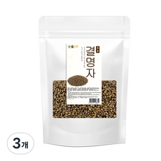 숲으로허브 국산 볶은결명자 차재료, 600g, 3개