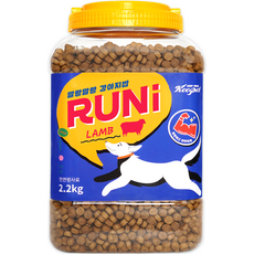 킵펫 전연령 강아지 말랑말랑 런 건식사료, 양, 2.2kg, 1개 양, 2.2kg, 1개