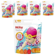 Nuby 游泳褲型尿布 女童, XL, 6片