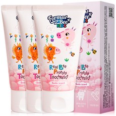 포멀비 키즈 리얼 비프로폴리 치약 소다향 3p, 60g, 1세트