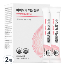 Bioper 液態鐵 30p, 2個, 450g