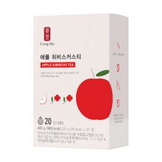 공차 애플히비스커스티, 20g, 20개입, 1개