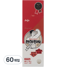 진주햄 천하장사 오리지날 소시지, 600g, 6개