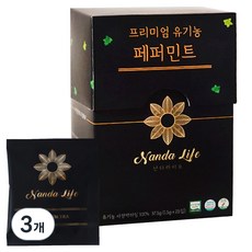 난다라이프 프리미엄 유기농 페퍼민트 PLA 티백, 1.5g, 25개입, 3개