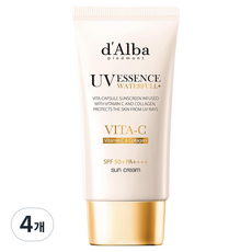 달바 비타 캡슐 안티에이징 선크림 SPF50+ PA++++, 50ml, 4개