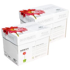HiBrite 80g複印紙, A4, 5000件