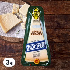 자네티 그라나파다노 치즈, 200g, 3개