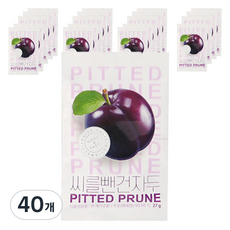 씨를 뺀 건자두, 40개, 27g