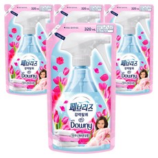 Febreze 風倍清 纖維除臭劑清新香氛補充裝, 320ml, 4個, 四月香