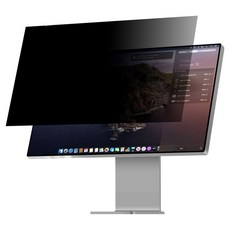 Tembbal 隱私保護藍光阻擋可拆卸顯示器安全膜組 532 x 299 mm 24D, 1組, 單色
