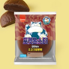 삼립 포켓몬 잠만보의 초코크림빵빵, 120g, 1개, 1개입